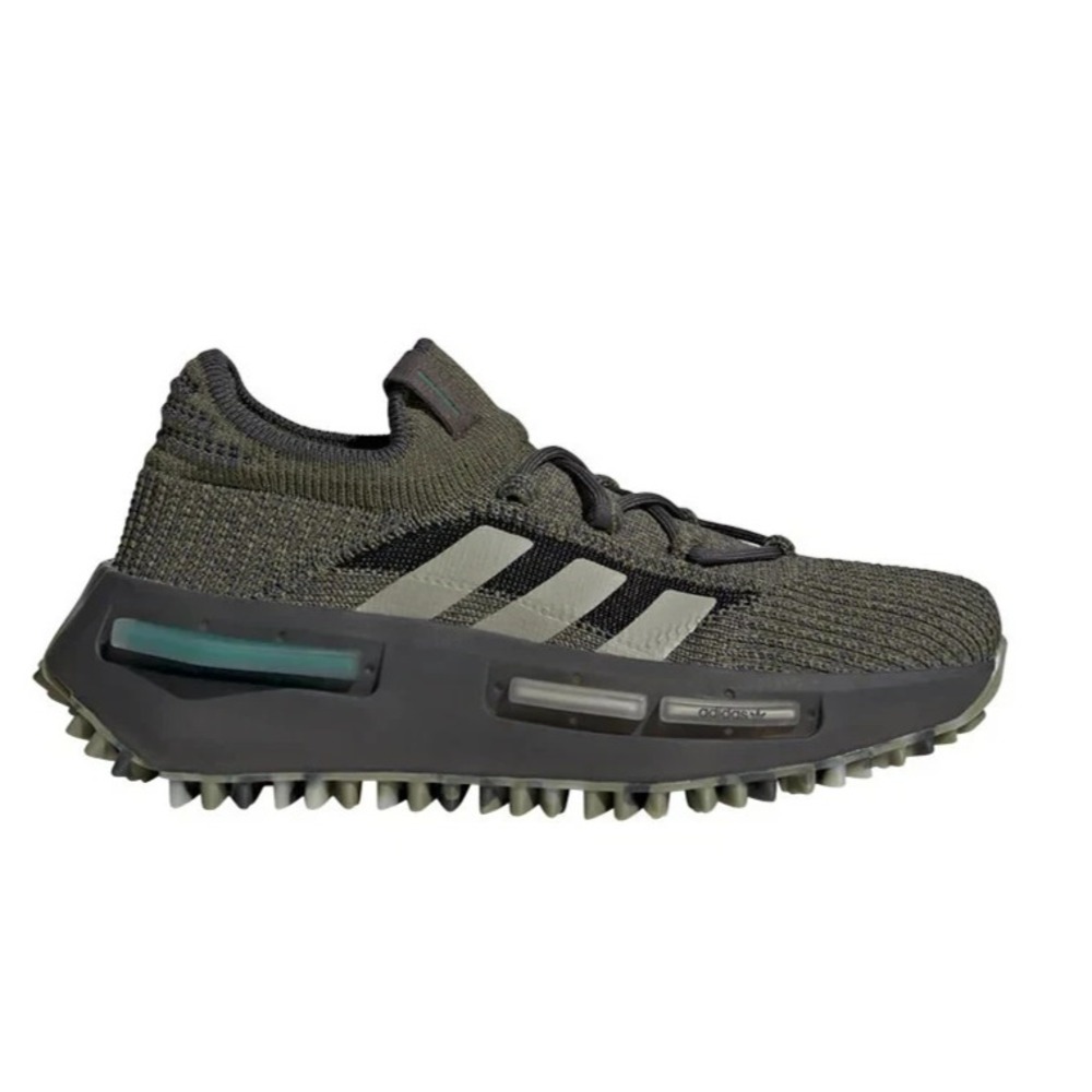Big Kids Size 4.5Y Adidas NMD_S1 J Dark Green Sneakers Shoes IE4824 NEW